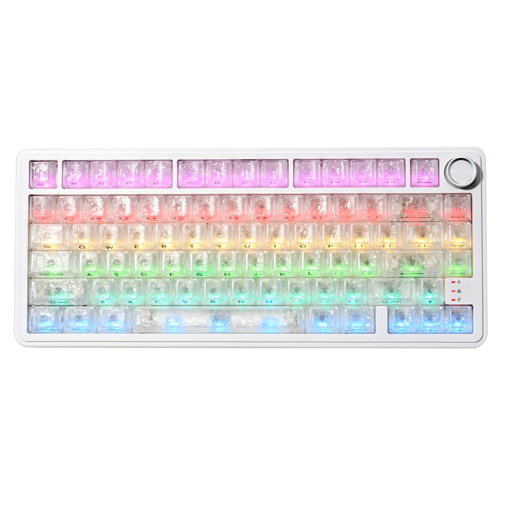 XVX M75 Wireless Mechanical Keyboard – Ice Pro Linear Switches