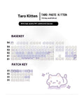 PBT Keycap Set – Purple Cat Dye-Sub with Wooting Magnetic Shaft Adapter