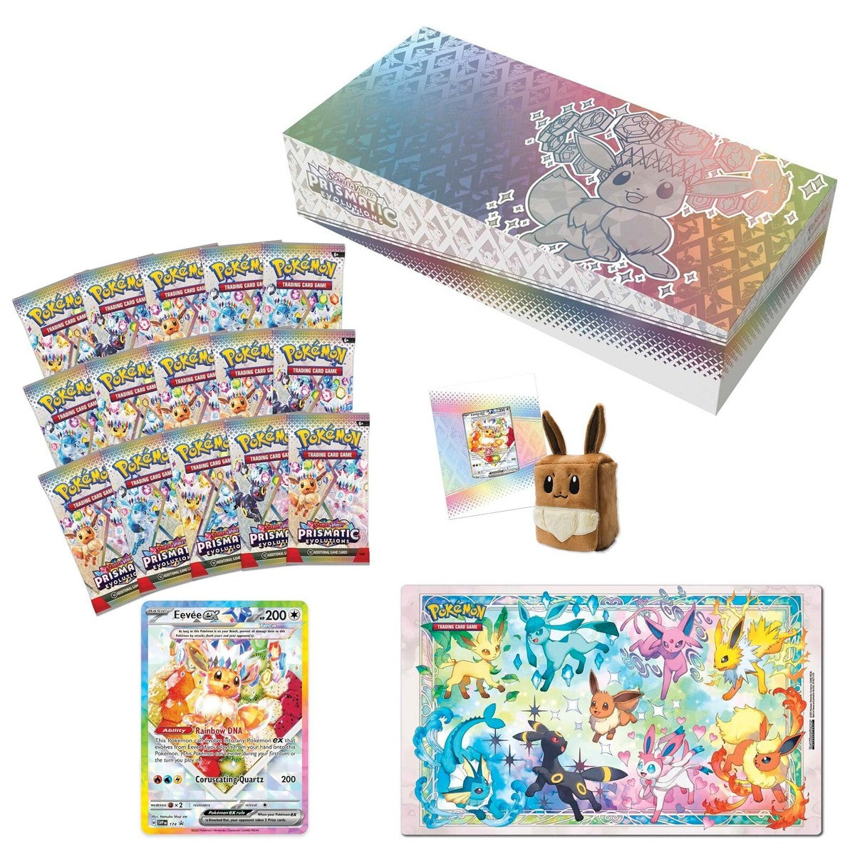 Pokémon Trading Card Game: Prismatic Evolutions Super Premium Collection Box