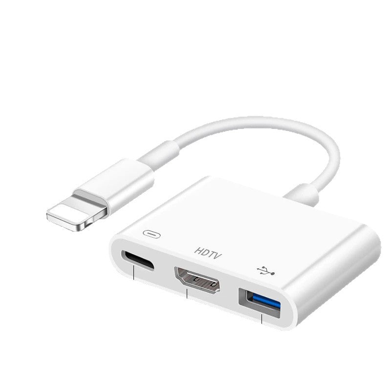USB-C to HDMI Adapter – 4K Screen Mirror, Fast Charge, No Power Needed
