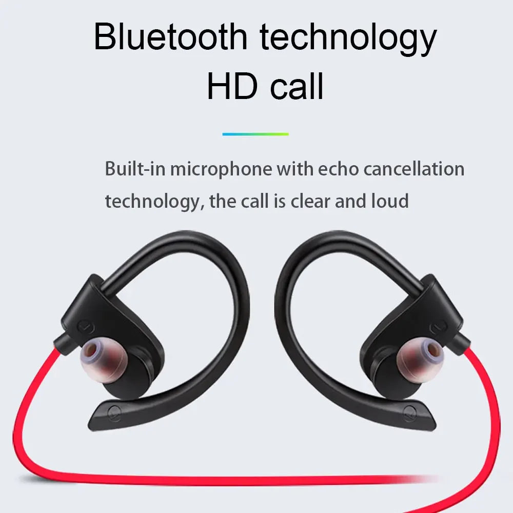 STTKGZD Wireless Bluetooth Neckband Earphones