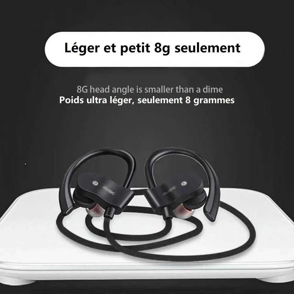 STTKGZD Wireless Bluetooth Neckband Earphones