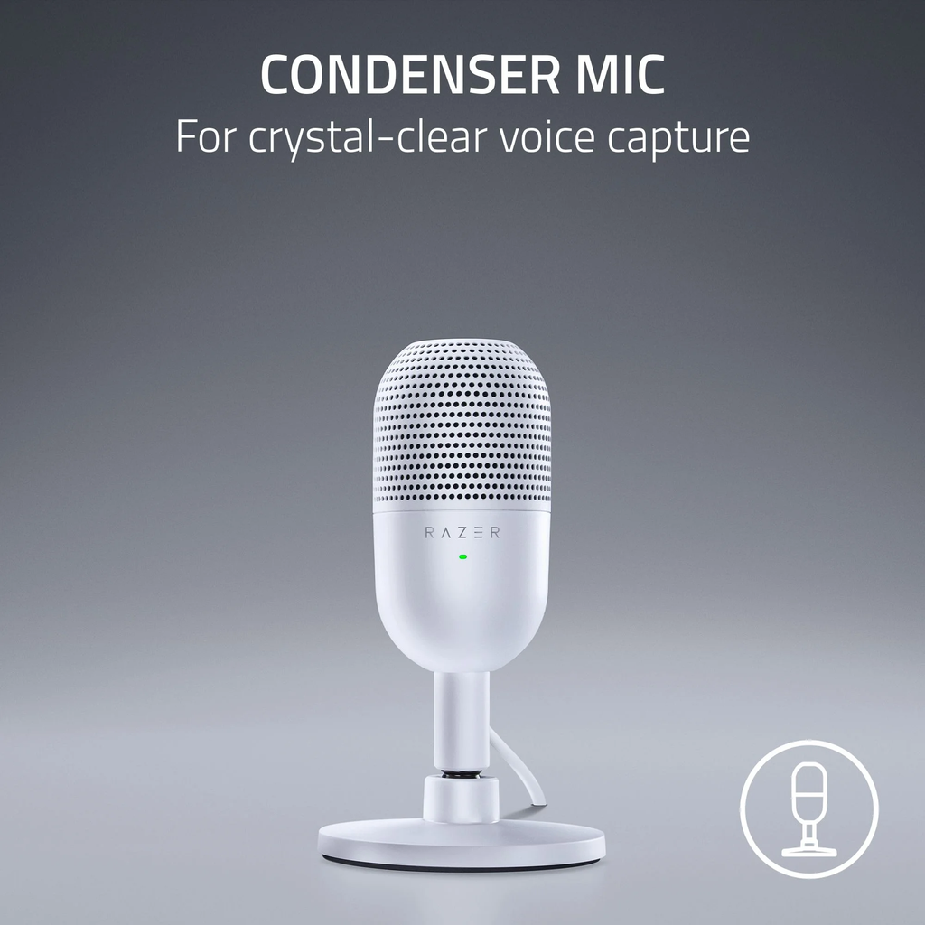 Razer Seiren V3 Mini – Ultra-Compact USB Microphone