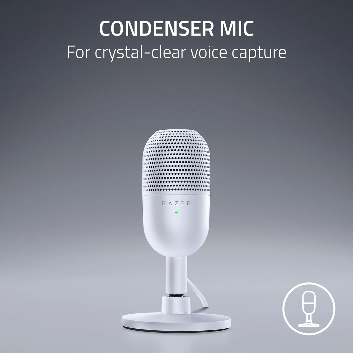 Razer Seiren V3 Mini – Ultra-Compact USB Microphone