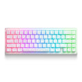 XVX M67 Wireless Mechanical Keyboard – Clear RGB Topographic Keycaps