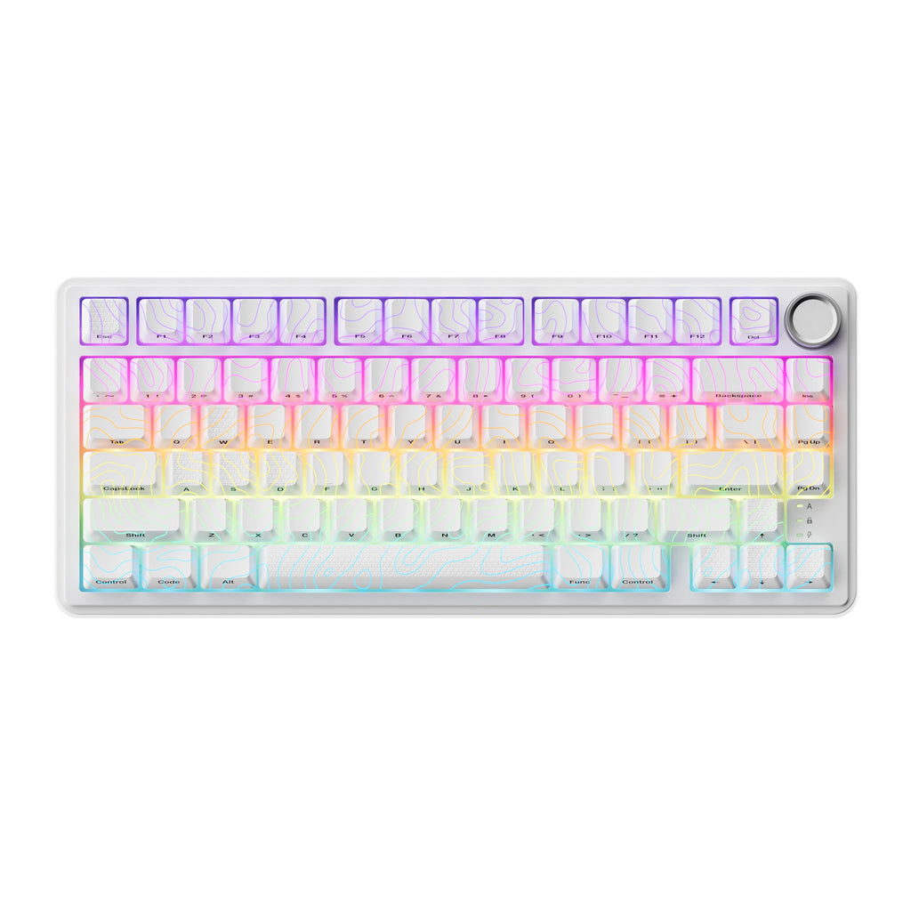 XVX M75 Wireless Mechanical Keyboard – Ice Pro Linear Switches