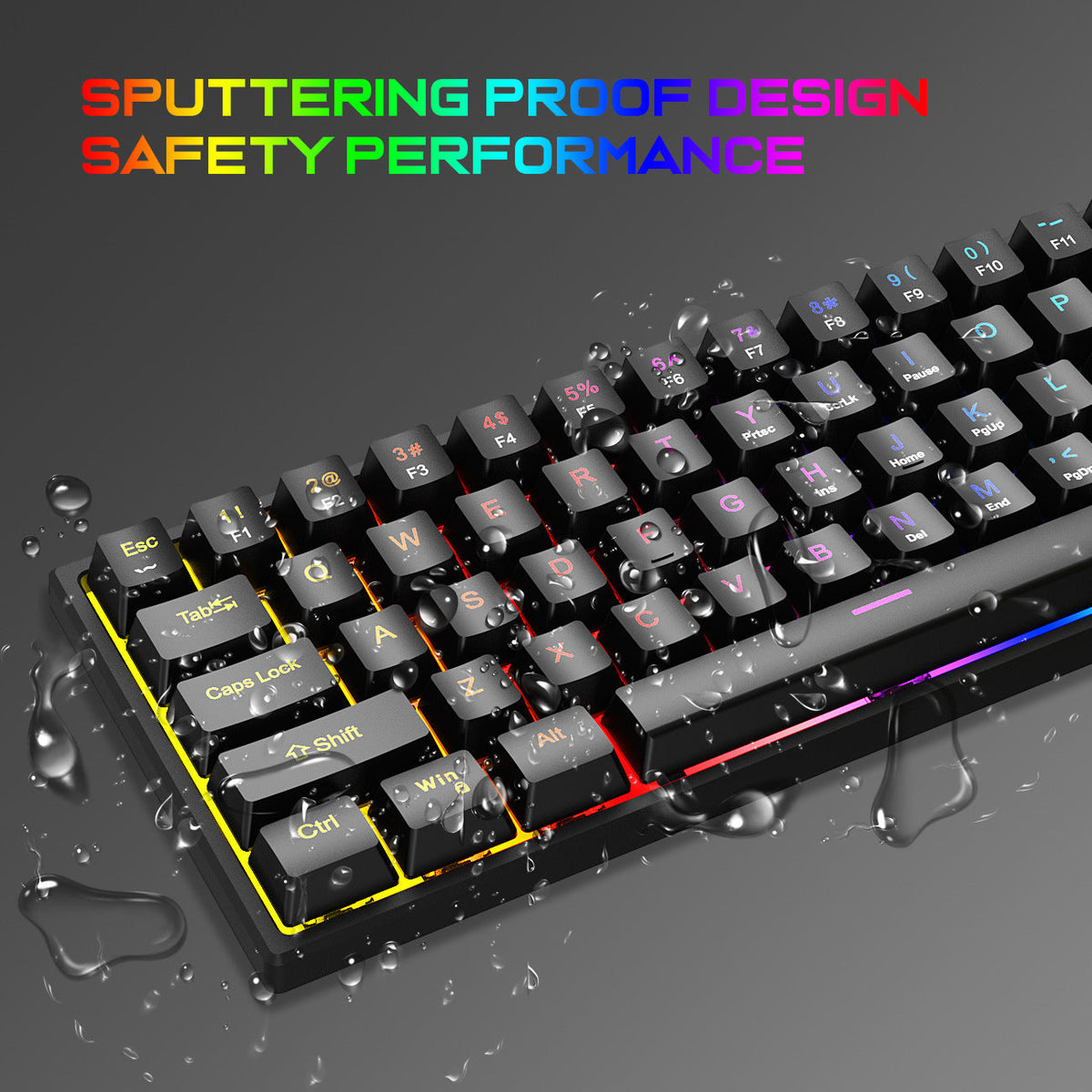 K61 Blue Switch Mechanical Keyboard