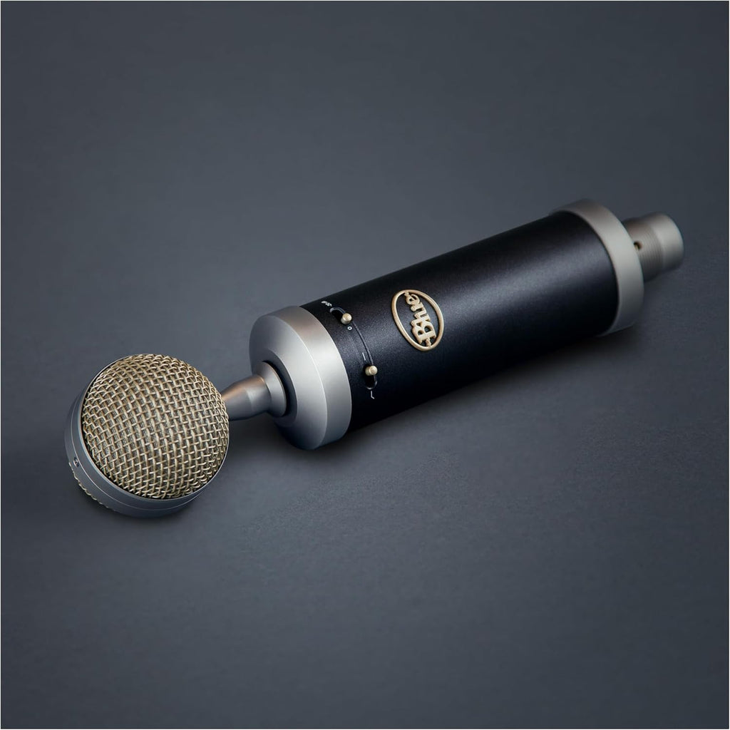 Blue Microphone Baby Bottle Xlrcardioid Condenser Microphone for Recording, Streaming, Podcasting, Gaming, Mic with Large Diaphragm Cardioid Capsule, Shockmount & Protective Case