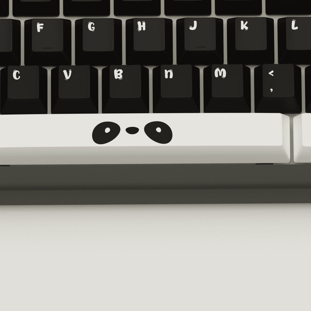 Panda Wireless Mechanical Keyboard – Hot-Swap & Panda Design
