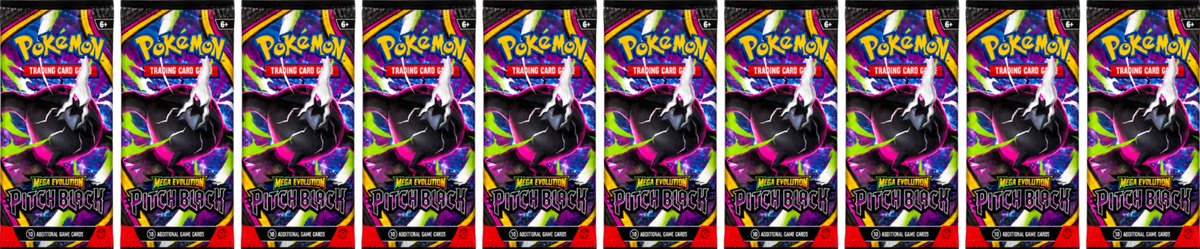 Pokémon Trading Card Game: Mega Evolution Pitch Black Booster Pack